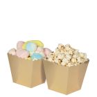 CONTENITORI IN CARTA SWEETY BOX GOLD METAL PZ.6