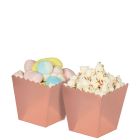 CONTENITORI IN CARTA SWEETY BOX ROSE GOLD METAL PZ.6
