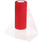 ROTOLO TULLE ROSSO 280X25MT.