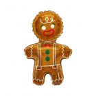 PALLONCINO MYLAR SUPERSHAPE OMINO GINGERBREAD