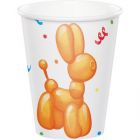 BICCHIERI PARTY BALLOON ANIMALS PZ.8