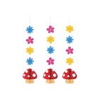 DECORAZIONI PENDENTI GNOMI PZ.3