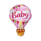 PALLONCINO MYLAR SUPERSHAPE 36" MONGOLFIERA BABY GIRL