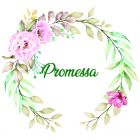 PALLONCINO MYLAR DF PROMESSA FLOWERS MOD. 1