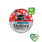 PALLONCINO MYLAR CONGRATULAZIONI DOTTORE