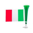 TROMBETTA CON BANDIERA ITALIA 28x7x30cm