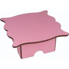 ALZATINA IN LEGNO ROSA