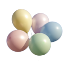 PALLONCINI IN LATTICE 12" COLORI MACARON PZ.100