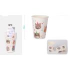 BICCHIERI TEMA GATTO PZ.6