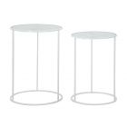 ALZATA BIANCO SET 2PZ CM43X60-38X55