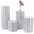 COLONNE S/4 CARTONCINO D40 H 40/60/80/100 BIANCHI