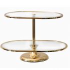 ALZATA 2 PIANI OVALE 46X30 H31