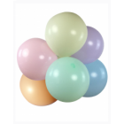 PALLONCINI IN LATTICE 18" COLORI MACARON PZ.25