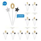 CANDELINE PICKS PRESTIGE NUMERI DA 0 A 9  PZ.3