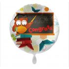 PALLONCINO DF MYLAR 18" CONGRATS