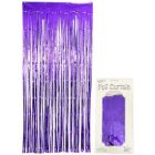 TENDA A FRANGE DECORATIVA METALLIC PURPLE