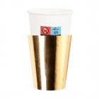 BICCHIERI 250cc E8 COVER ORO LUX 8pz