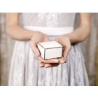 SCATOLINA PORTACONFETTI BIANCO 10PZ.