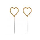 SPARKLERS CUORE ORO 2PZ.