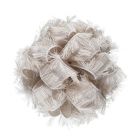 NASTRO CON FRANGE BIANCO 30mmx10mt