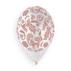 PALLONCINI BROCADE ROSA GOLD PZ.50