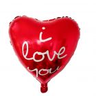 PALLONCINO MYLAR CUORE ROSSO I LOVE YOU 18" BW0007 LV