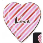 PIATTO A CUORE LOVE 6PZ LV