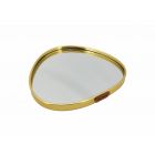 VASSOIO SPECCHIO TRIANGOLO ARROTONDATO 20X19.5 H1.5 