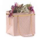 BORSINA ROSA RIGA ORO C/CATENELLE 16x12 H15 PZ.10