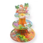 ALZATINA IN CARTA DINOSAURI 29CM 