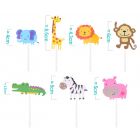 CAKE TOPPER ANIMALI PZ.7 DC0255