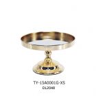 ALZATINA IN FERRO ORO  20*20*12cm