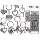 POTACHIAVI IN METALLO A CUORE 8cm LV