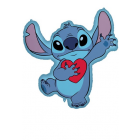 PALLONCINO MYLAR SUPERSHAPE STITCH CON CUORE