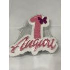 POLISTIROLO DF 1º COMPLEANNO ROSA