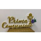 POLISTIROLO DF PRIMA COMUNIONE RILIEVO ORO