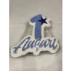 POLISTIROLO DF 1º COMPLEANNO CELESTE