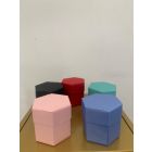 SCATOLINA ESAGONALE PORTACONFETTI 5x6CM