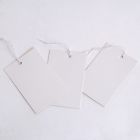 BIGLIETTINI TAG IN CARTONCINO BIANCO48PZ 4,5X7CM