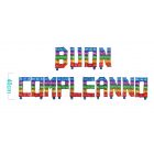 MYLAR BUON COMPLEANNO 5mt