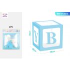 SCATOLE BOX BABY CELESTE PZ.4 FC0213