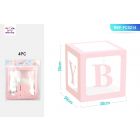 SCATOLE BOX BABY ROSA PZ.4 FC0214
