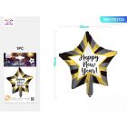 PALLONCINO MYLAR STELLA 18" HAPPY NEW YEAR FD1720