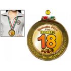 MEDAGLIA OLIMPICA 18 ANNI