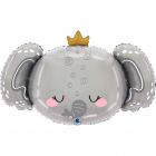 PALLONCINO MYLAR SUPERSHAPE 38" BABY ELEPHANT