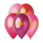 PALLONCINI LATTICE 13" LOVE METAL COLORI ASSORTITI PZ.50 LV