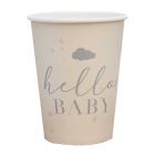 BICCHIERI HELLO BABY NEUTRAL PZ.8