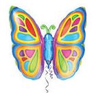 SUPERSHAPE FARFALLA MULTICOLOR 63 X 36 Cm