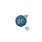 FOIL 60 ANNI BLU E ORO 18"