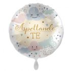 PALLONCINO DF MYLAR TONDO 18" ASPETTANDO TE 
